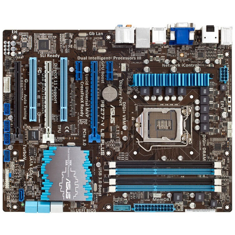华硕(asus) p8z77-v le plus (intel z77/ socket 1155)主板【图片