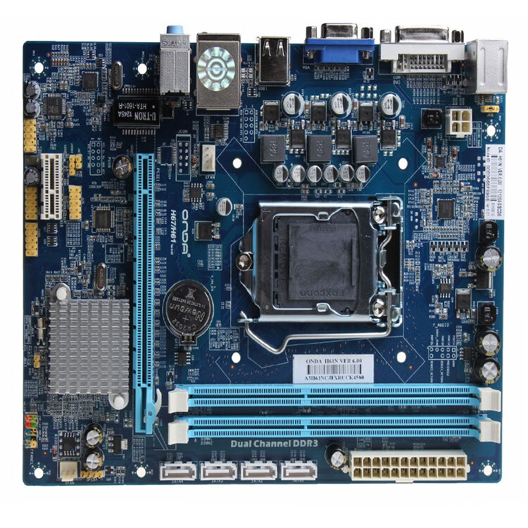 昂达(onda) h61n (intel h61/lga1155)主板