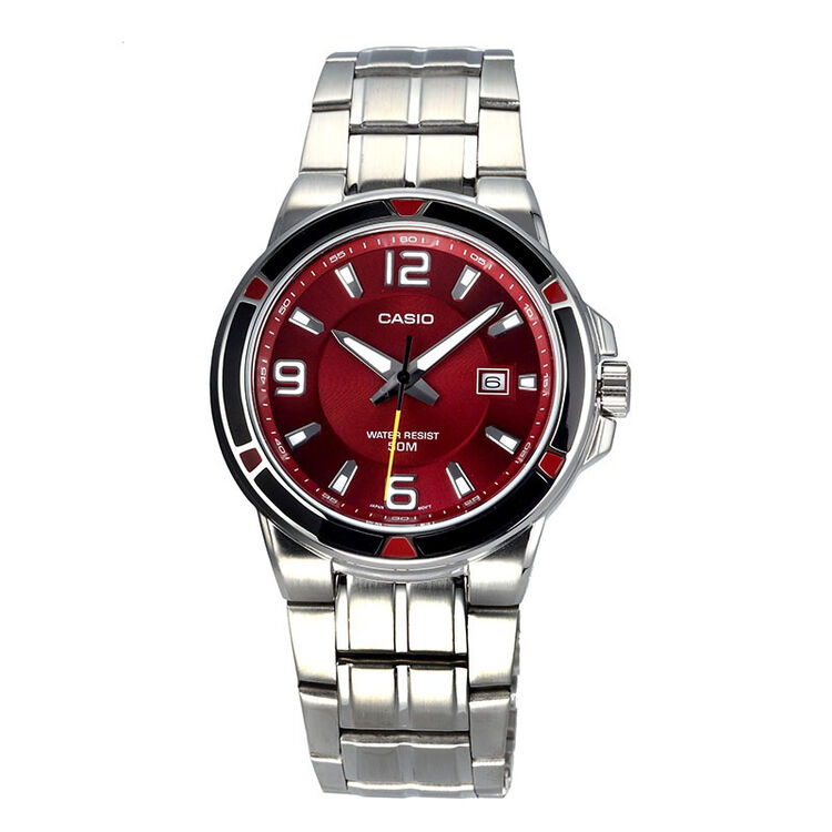 卡西欧(casio)手表 经典指针系列石英男表mtp-1330d-5avdf