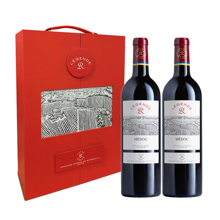 拉菲(LAFITE)传奇梅多克 赤霞珠干红葡萄酒 750ml*2瓶 双支礼盒装 法国波尔多进口红酒【图片 价格 品牌 评论】-京东