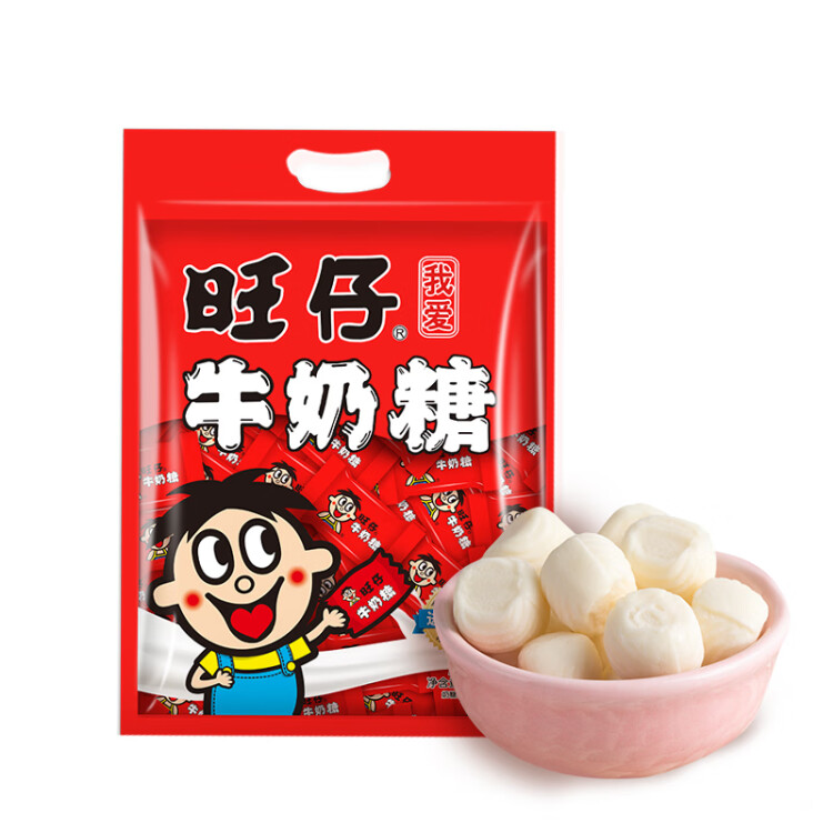 旺旺 旺仔牛奶糖 婚礼喜糖  结婚糖果 原味 480g  菜管家商品