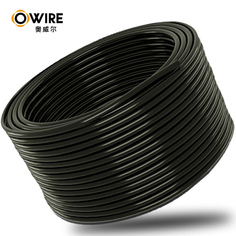 室内入户式 单模单芯 1芯 低烟无卤 网线光纤线黑色1000米o-0104