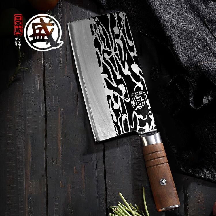 三本盛菜刀家用斩切刀厨师专用斩切两用刀切菜肉刀具厨房刀具 匠者·斩切刀【小号】【图片 价格 品牌 评论】-京东