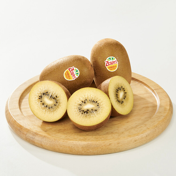 佳沛（zespri）新西蘭陽光金奇異果12粒禮盒 特大果 單果約120-145g 生鮮水果