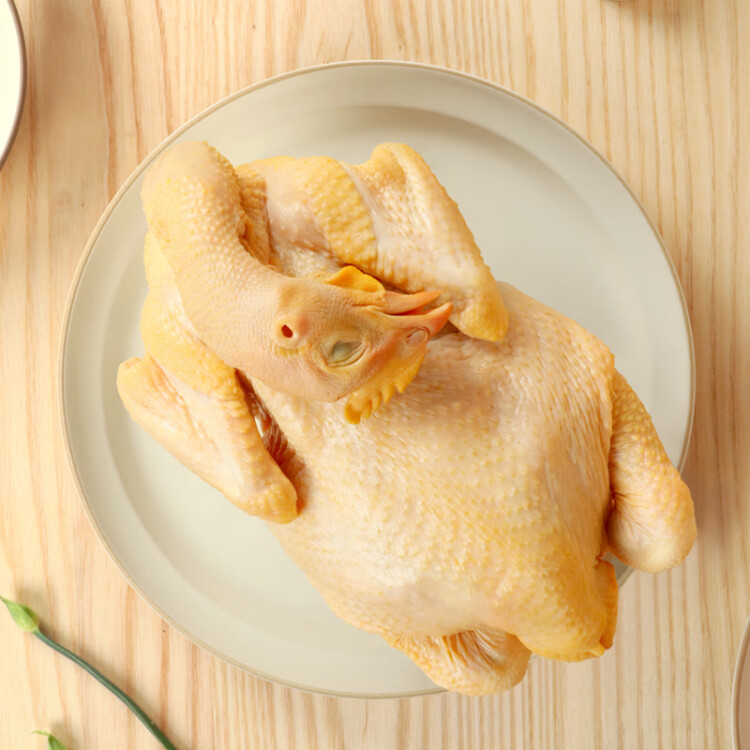 温氏 供港黄油鸡1kg 冷冻 黄油母鸡农家土鸡整鸡 散养 鸡肉