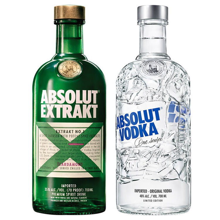 绝对伏特加x冰萃风味配制酒700m 重造年度限量版700ml 进口洋酒 图片价格品牌评论 京东