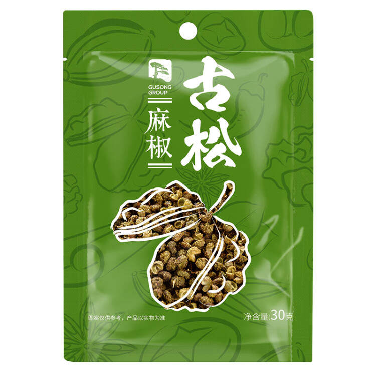 古松 調(diào)料 麻椒30g 麻辣火鍋?zhàn)袅?二十年品牌 光明服務(wù)菜管家商品