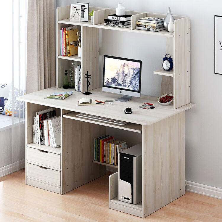 乐巴士 电脑桌书桌桌子 简易家用电脑桌 办公桌 写字桌书桌台式 b款