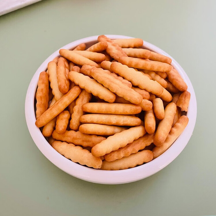 康元香酥条饼干儿童手指饼干350g 8090后怀旧零食小吃 下午茶点心 菜管家商品