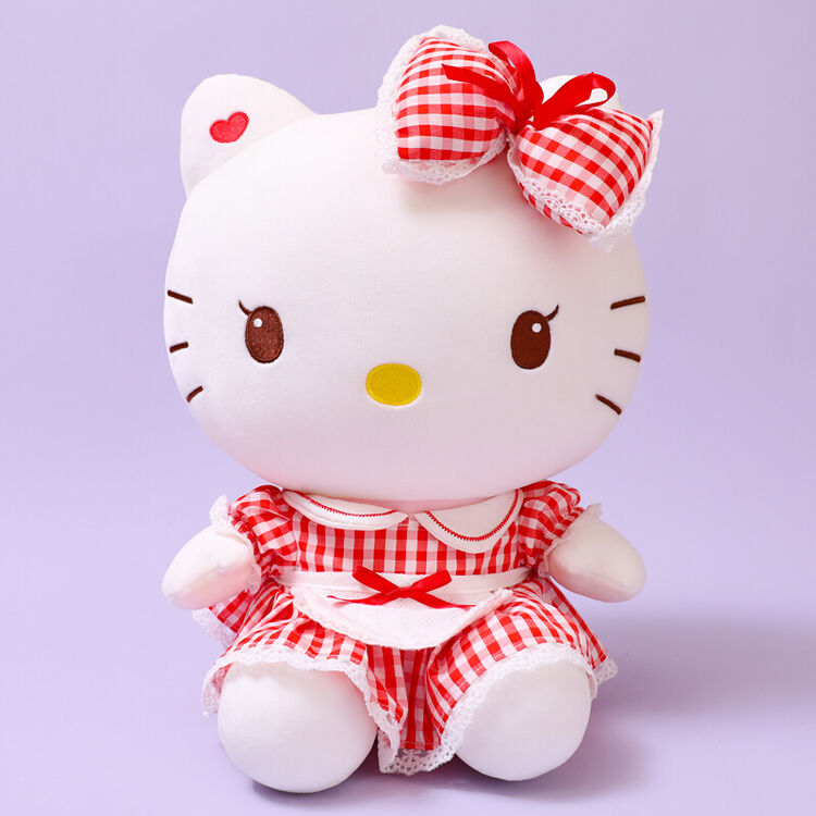 Hellokitty 正版凯蒂猫公仔玩偶毛绒玩具靠垫抱枕送女友闺蜜圣诞节生日礼物礼品 30cm洛丽塔小猫【图片 价格 品牌 评论】-京东
