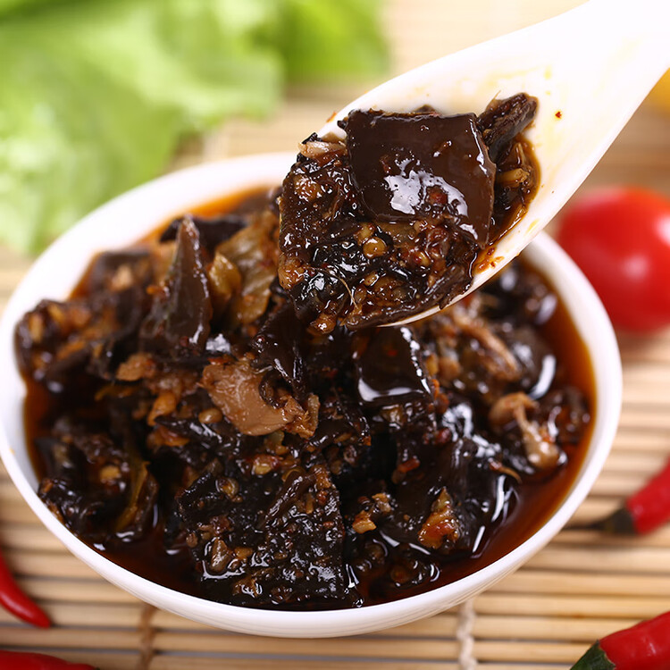 饭扫光 榨菜 爽脆木耳280g 下饭菜 香辣咸菜泡菜 拌饭拌面调味料 菜管家商品