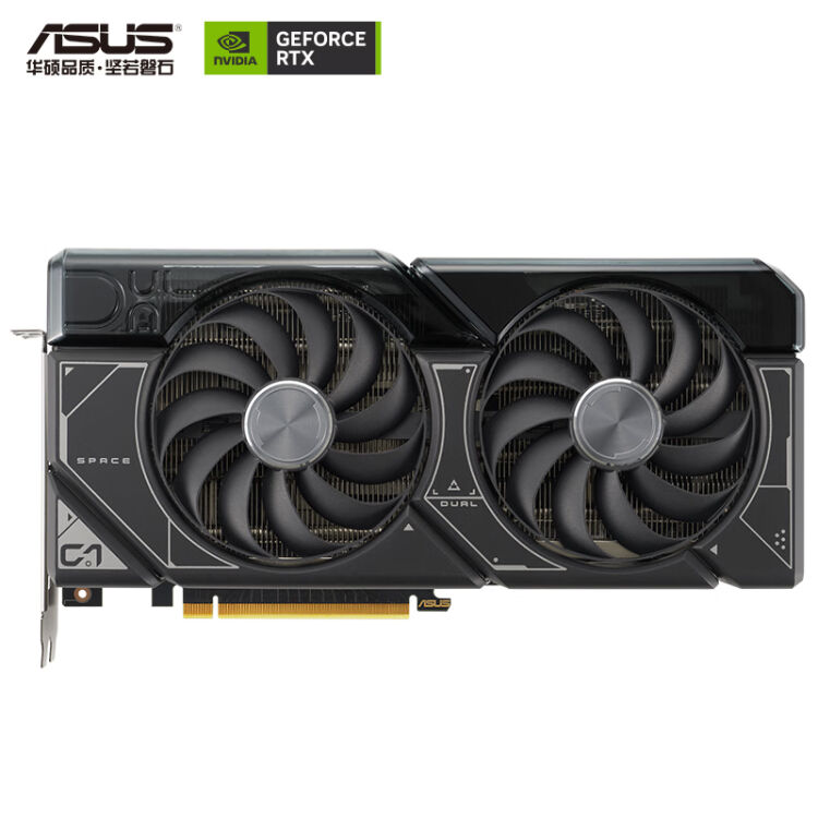 华硕（ASUS）DUAL GeForce RTX4070-O12G 电竞游戏专业独立显卡【图片