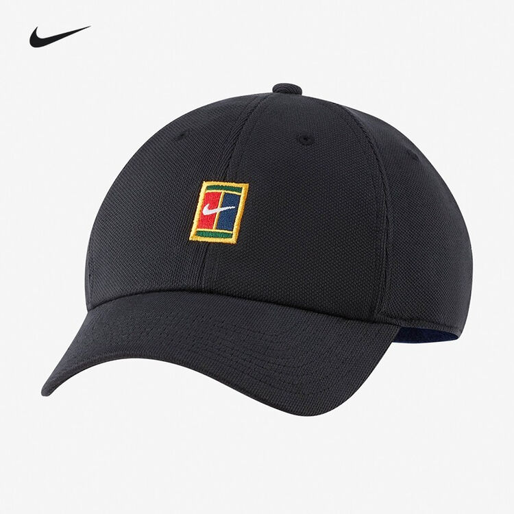 耐克nike 费德勒网球帽 帽子rf标志 371202 110白/亮绿