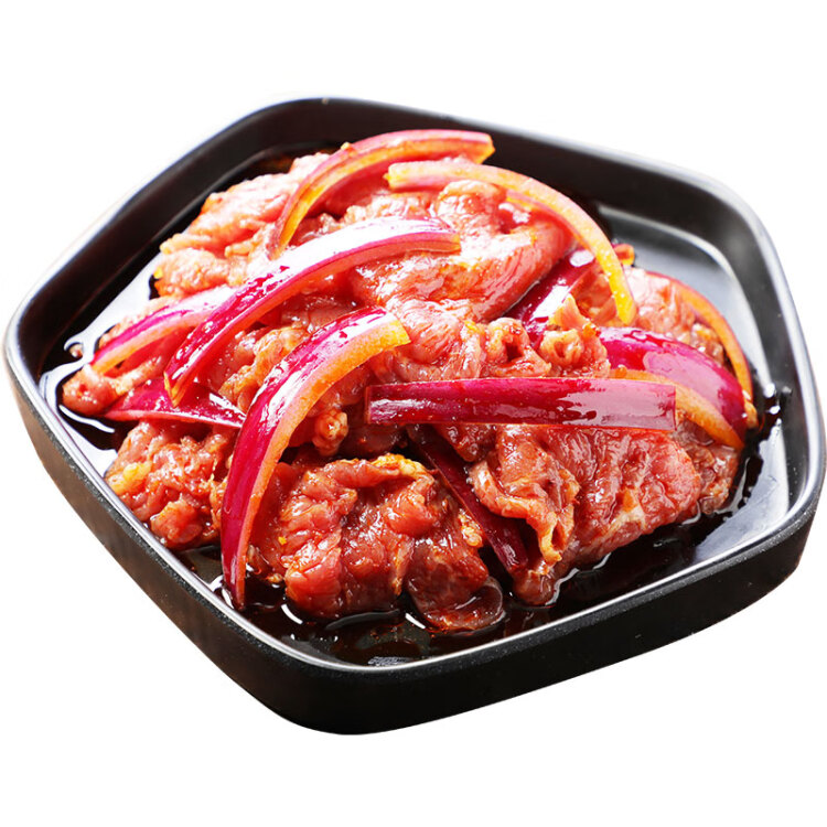 汉拿山 腌制传统烤牛肉 400g/袋 香辣口味烧烤空气炸锅食材 预制菜 光明服务菜管家商品 