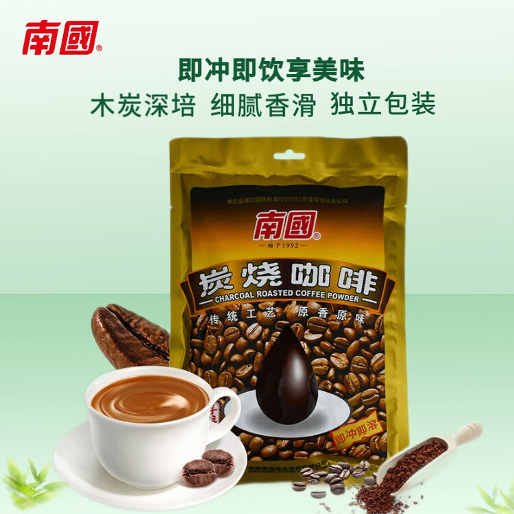 南国 速溶咖啡 炭烧咖啡 340g/袋【图片 价格 品牌 评论】-京东