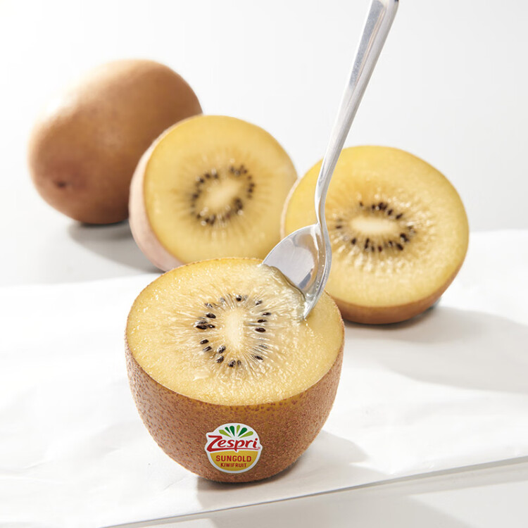 佳沛（zespri）新西兰阳光金奇异果18粒超大原箱单果重约175-204g 水果礼盒 菜管家商品