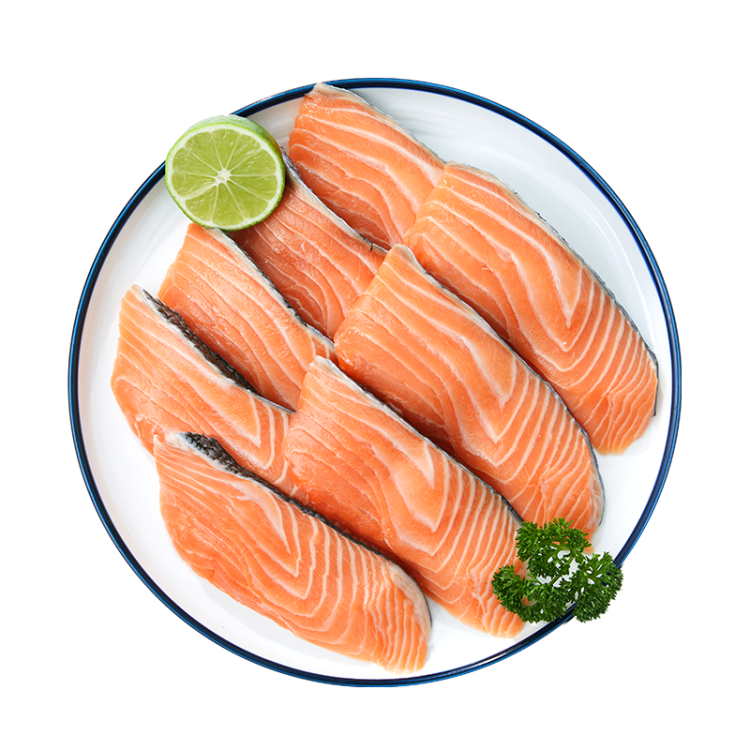 美威 冷冻智利三文鱼排480g 大西洋鲑鱼 BAP认证 生鲜鱼类 海鲜水产