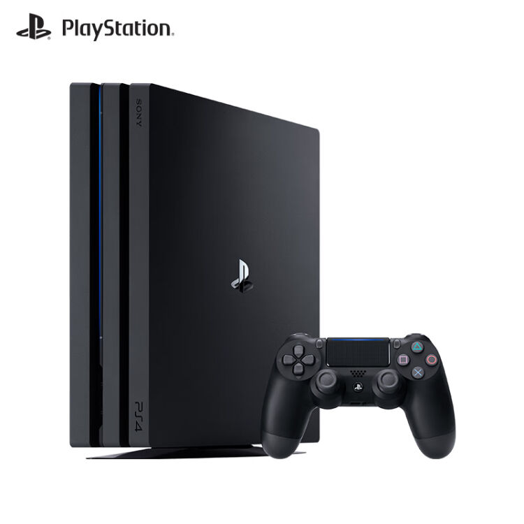 索尼（SONY）PS4 Pro PlayStation国行游戏机1TB主机（黑色）【图片价格 