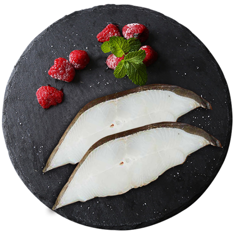 禧美海产 冷冻格陵兰比目鱼切段 500g/袋 5-7块 烧烤 生鲜 海鲜 光明服务菜管家商品 