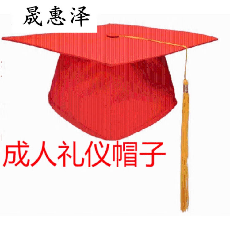 礼帽定制校徽当天发货大学生学士帽硕士帽可调节儿童博士帽晟惠泽18岁成人礼帽子 纸板内村 可调节 图片价格品牌评论 京东