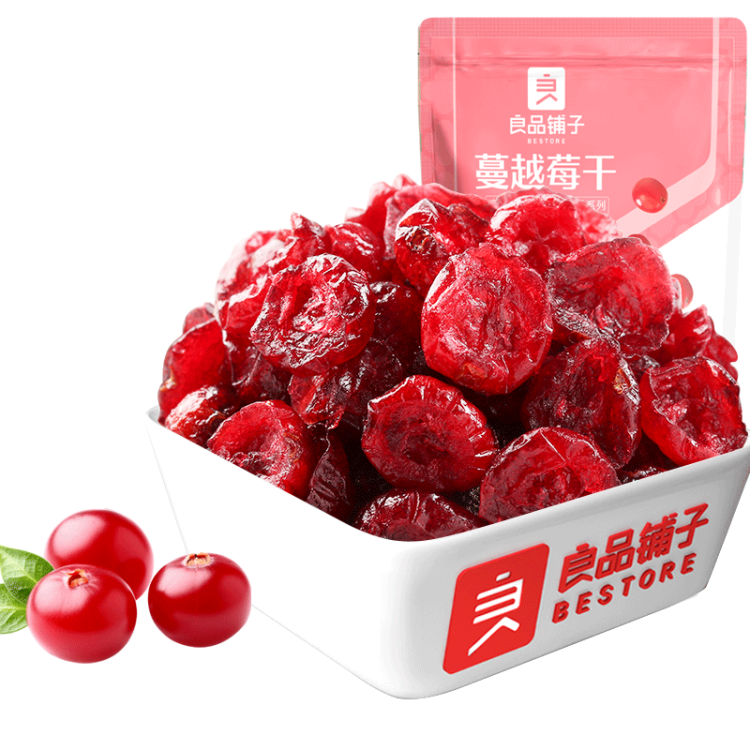 良品铺子 蔓越莓干 蜜饯果水果干果干果脯  休闲零食100g 光明服务菜管家商品