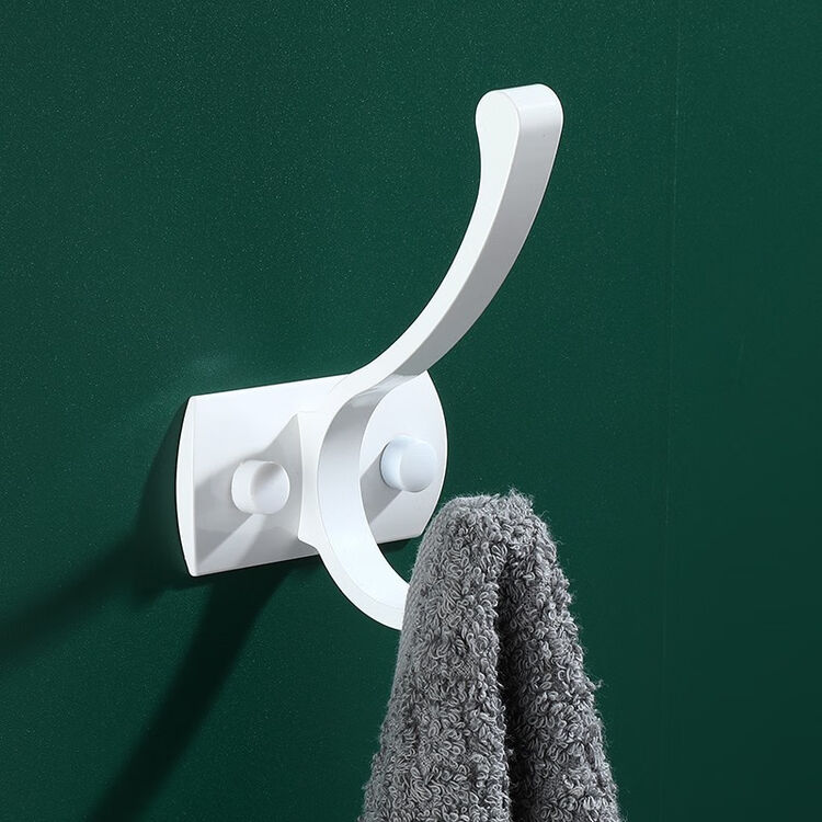 淼源挂衣钩单钩墙壁挂钩衣帽钩墙挂衣服挂钩壁挂卫生间挂钩架衣柜挂钩