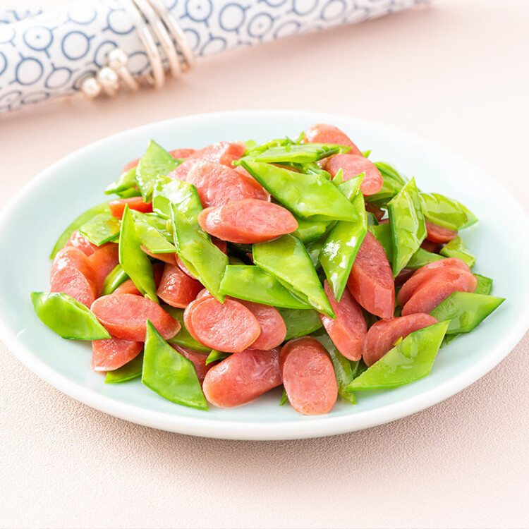 恒慧 广味香肠200g7根广式风味煲仔饭手抓饼食材开袋即食新老包装交替 光明服务菜管家商品