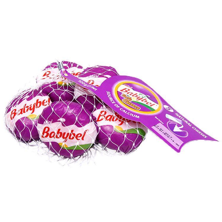 Mini Babybel小贝勒法国进口浓味车达即食高钙儿童乳酪100g/5粒装 天然奶酪 菜管家商品