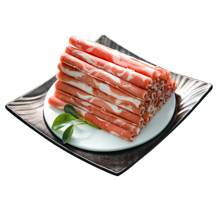 宁鑫 宁夏盐池滩羊  原切羊肉卷300g 火锅食材 清真食品 地理标志产品 菜管家商品