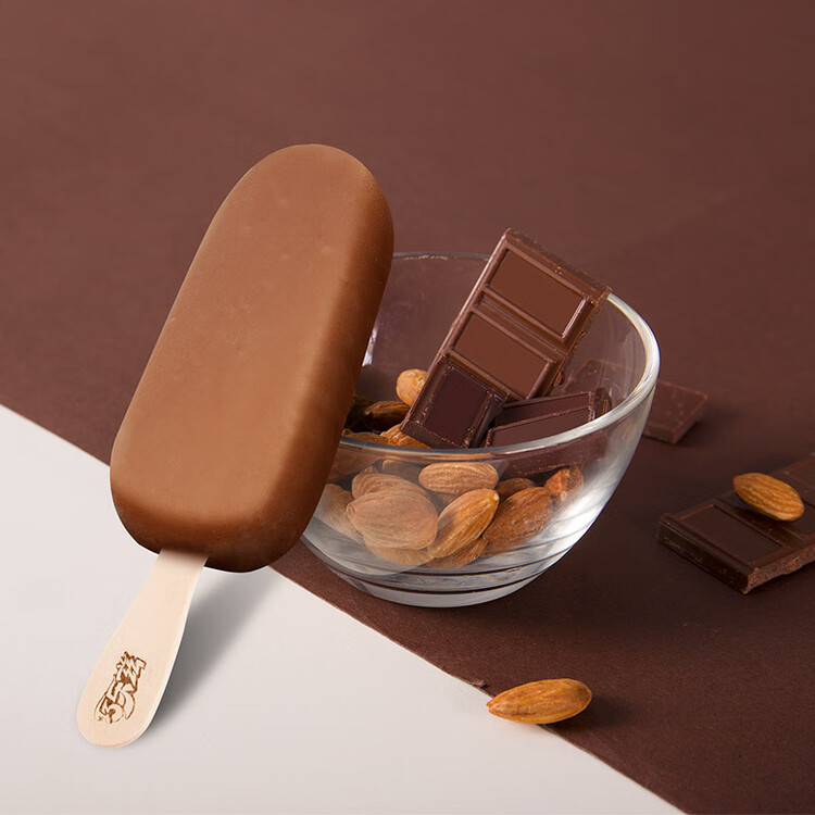 伊利 巧乐兹绮炫比利时巧克力脆层香草口味雪糕冰淇淋冰激凌冷饮 65g*