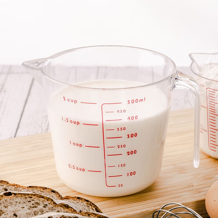 法焙客（FOR BAKE）500ml量杯刻度杯 食品级PC塑料量杯水杯 高温刻度杯烘焙工具【图片 价格 品牌 评论】-京东