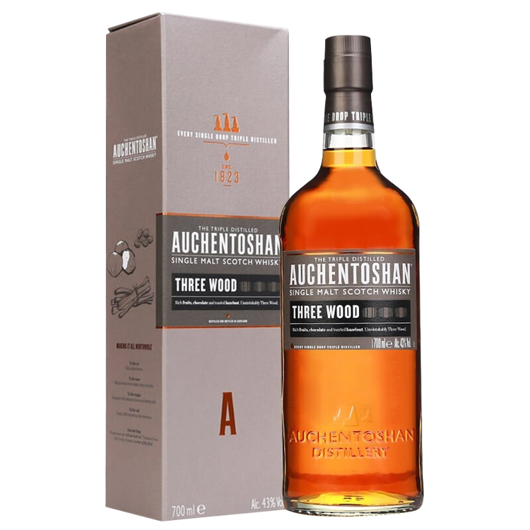 欧肯特轩(auchentoshan) 三得利洋酒 单一麦芽威士忌700ml 欧肯特轩三