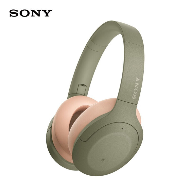 索尼（SONY）WH-H910N 蓝牙降噪无线耳机头戴式Hi-Res音质游戏耳机手机耳机（hear系列灰绿色）【图片价格品牌评论】-京东