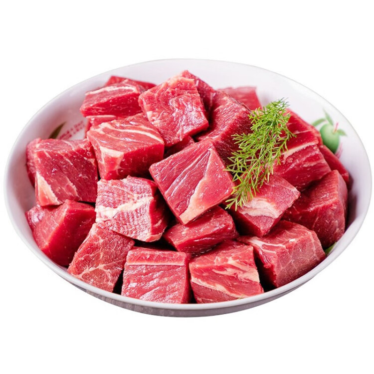 伊赛 巴西原切牛腩块 1kg 进口草饲牛肉生鲜 自营 光明服务菜管家商品 