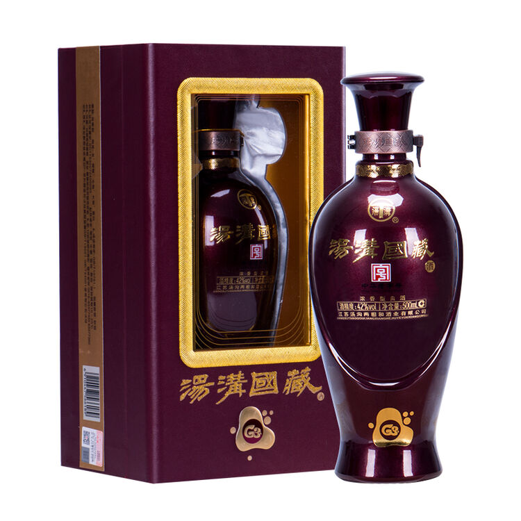 汤沟国藏 浓香型国产白酒 商务用酒 42度国藏G3 500ml【图片 价格 品牌 评论】-京东