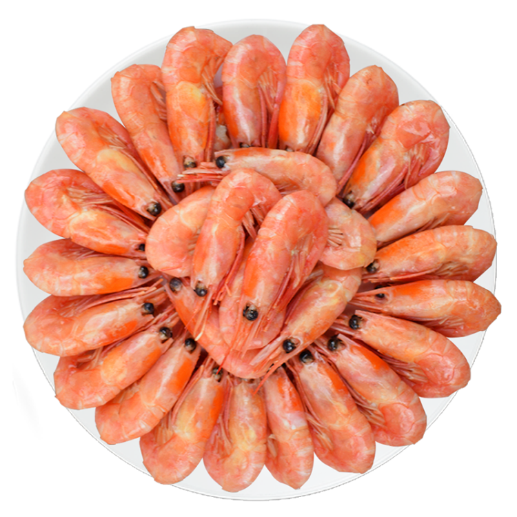 健康轻食 禧美 熟冻加拿大北极甜虾 净重1.8kg/盒 260-300只 (MSC认证) 鲜甜腹籽 生鲜 海鲜水产 光明服务菜管家商品 