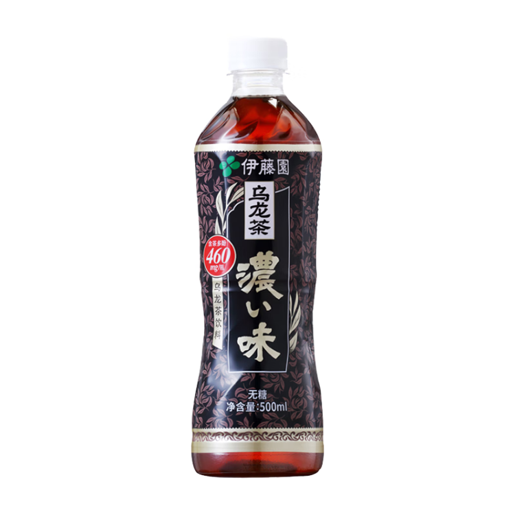 伊藤園（ITOEN）濃味烏龍茶茶葉飲料無糖茶飲料 0糖0脂0卡飲料 500ml15瓶整箱 光明服務(wù)菜管家商品