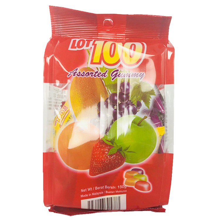 马来西亚进口 一百份 什果果汁软糖 150g 光明服务菜管家商品 