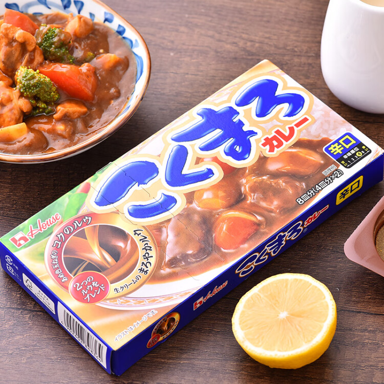 日本进口 好侍（House）浓厚香味咖喱-辣味 日式咖喱块 浓厚香味140g 光明服务菜管家商品 