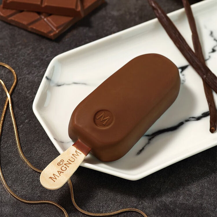 和路雪梦龙香草口味冰淇淋家庭装64g4支雪糕新老包装随机发货