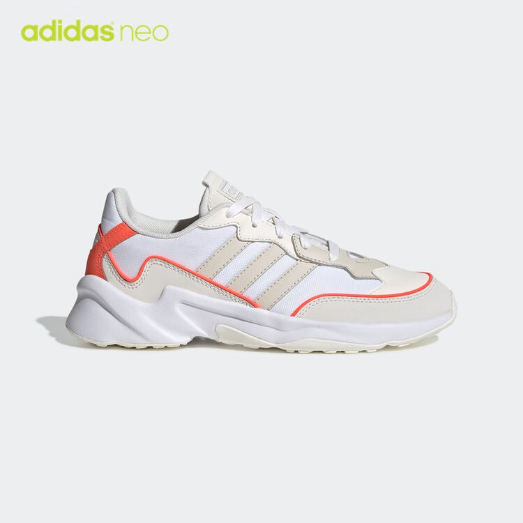 阿迪达斯官网adidas Neo Fx女低帮休闲运动鞋eh2147 白 矾土棕 红荧光38 5 235mm 图片价格品牌评论 京东