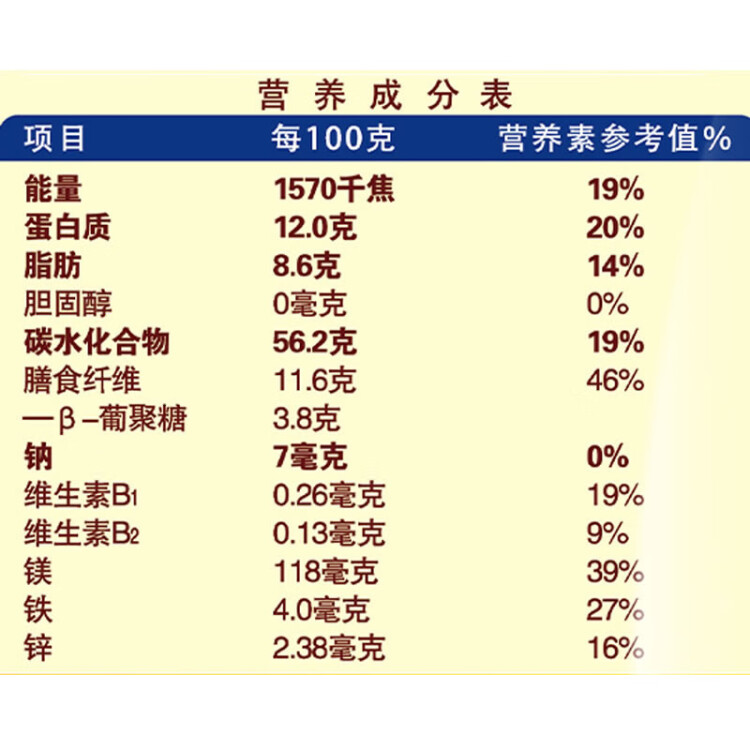 西麥即食燕麥片1000g桶營養(yǎng)早餐谷物代餐無額外添加蔗糖 光明服務(wù)菜管家商品