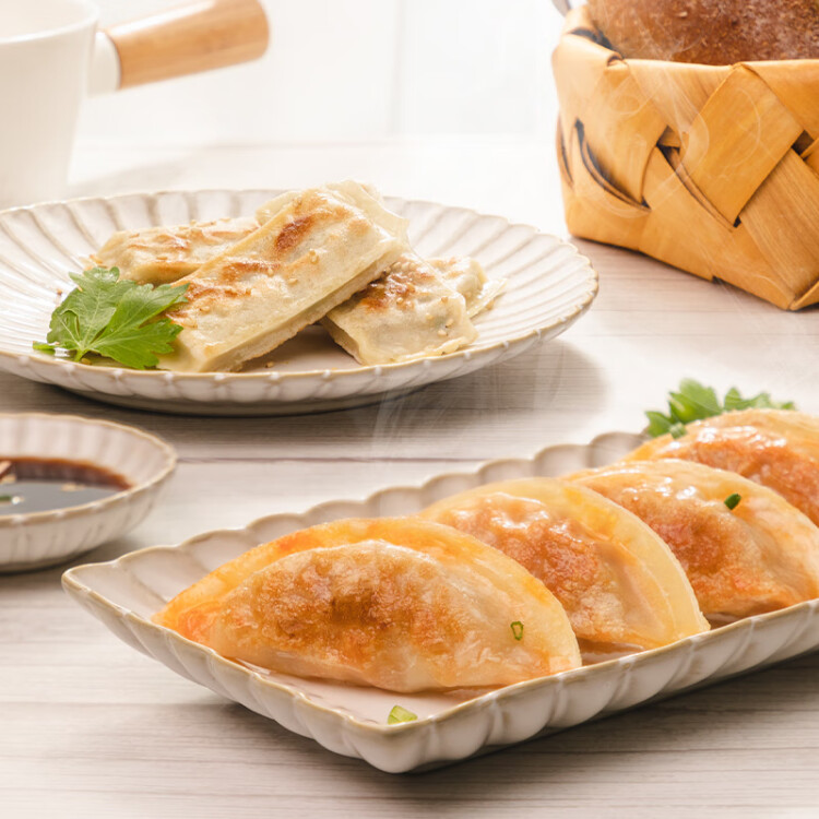 必品阁（bibigo）脆皮煎饺 韩式传统640g 约25只 锅贴 空气炸锅食材 特色生鲜早餐 光明服务菜管家商品 