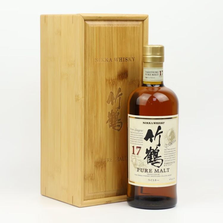 余市（NIKKA YOICHI）竹鹤NIKKA TAKETSU 日本洋酒单一麦调和芽威士忌17