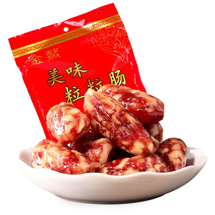 金鳌 鲜肉腊味肠 美味粒粒香肠400g 广东特产广式腊味鲜肉肠食品干货