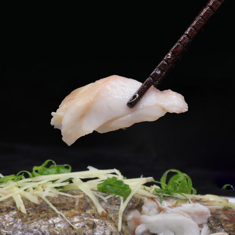 仙泉湖三去尖吻海鲈鱼 500g*1条 冷冻净膛金目鲈肉厚 海鲜水产食材 光明服务菜管家商品 