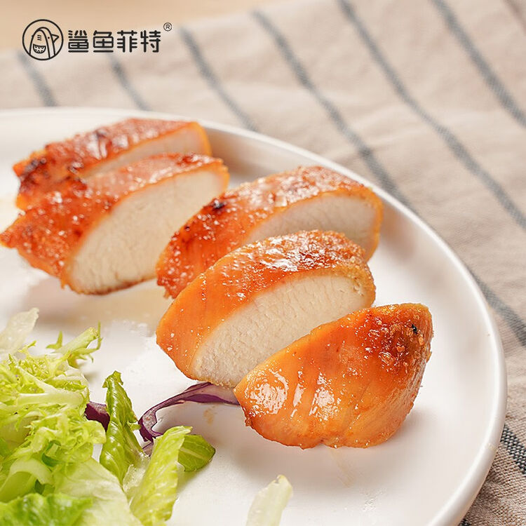 鲨鱼菲特 鸡胸肉即食 高蛋白肉脯健身餐 低脂代餐轻食速食食品 共1590g(鸡胸肉*12+鸡肉丸*4+鸡肉肠*6)【图片 价格 品牌 评论】-京东