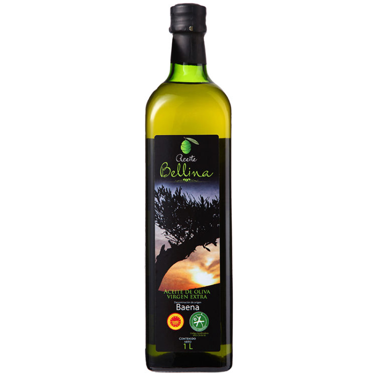 蓓琳娜（BELLINA）1000ml 特级初榨橄榄油 西班牙原装原瓶进口 光明服务菜管家商品 