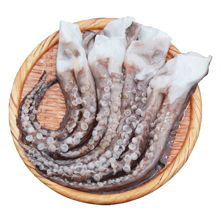 盖世 冷冻鱿鱼须 500g/袋  烧烤火锅食材 海鲜水产