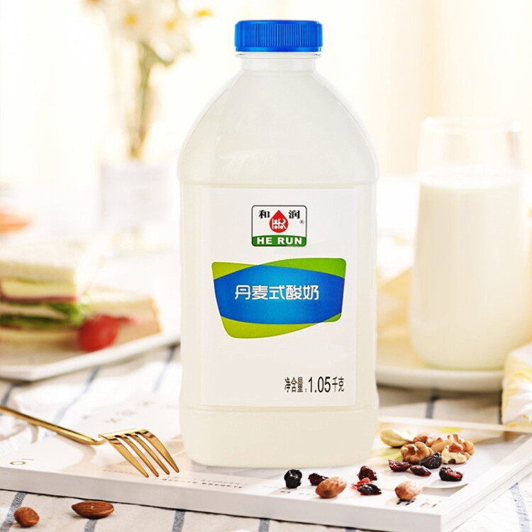和润 丹麦式 1.05kg 酸奶酸牛奶 风味发酵乳  生鲜 光明服务菜管家商品 